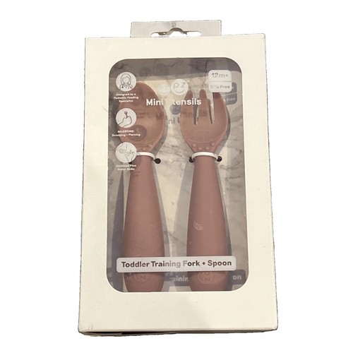 Ezpz mini utensils - mini, blush
