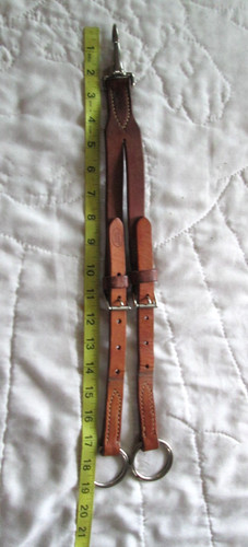 End tory leather - 19",